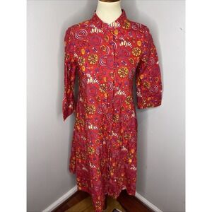 Zuri Dress Red Garlic Ginger XS Long